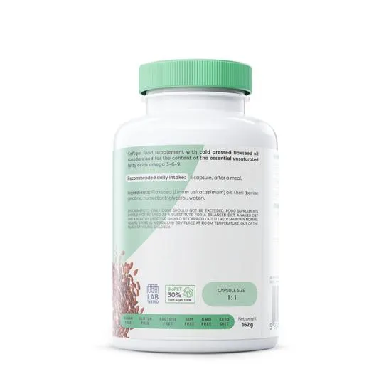 Osavi Omega 3-6-9 Flaxseed Oil 1000mg Softgels 60 Softgels