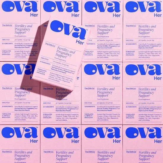 OVA OVAHer Fertility & Pregnancy Support Capsules 56 Capsules