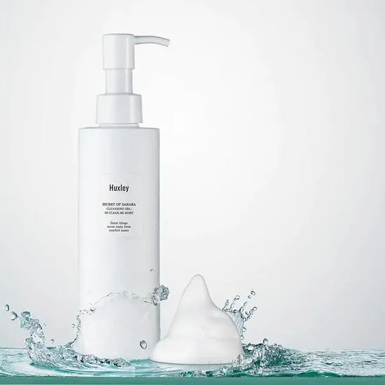 Huxley Cleansing Gel: Be Clean, Be Moist 200ml