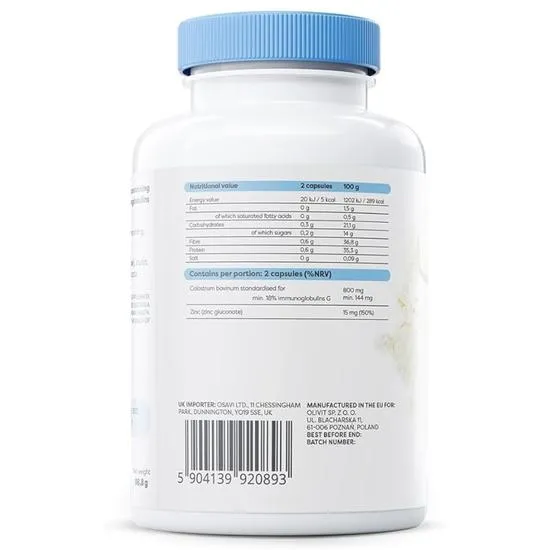 Osavi Colostrum Immuno 800mg Capsules 120 Capsules