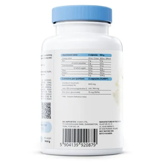 Osavi Colostrum Immuno 800mg Capsules 120 Capsules