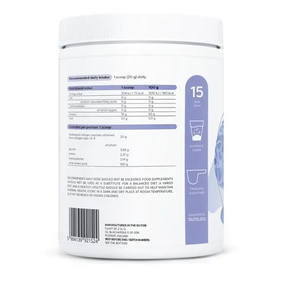 Osavi Collagen Peptides Hydrolyzed Type 1 & 3 300g
