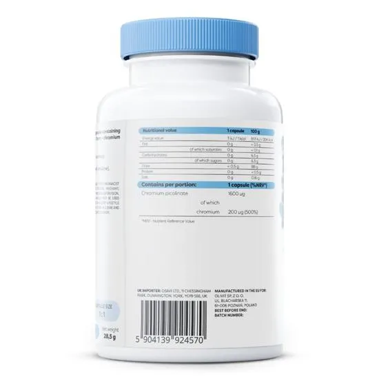 Osavi Chromium 200mcg Capsules 90 Capsules