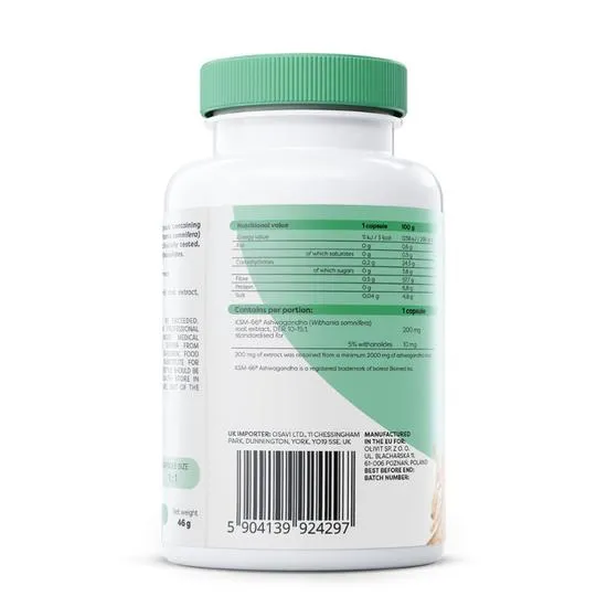 Osavi Ashwagandha KSM-66 200mg Capsules 120 Capsules