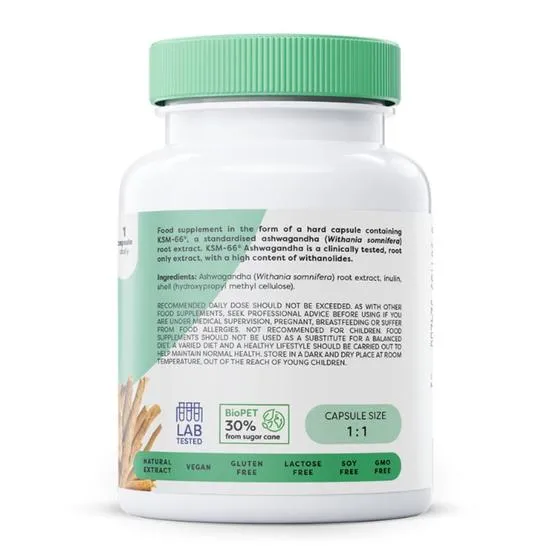 Osavi Ashwagandha KSM-66 200mg Capsules 120 Capsules