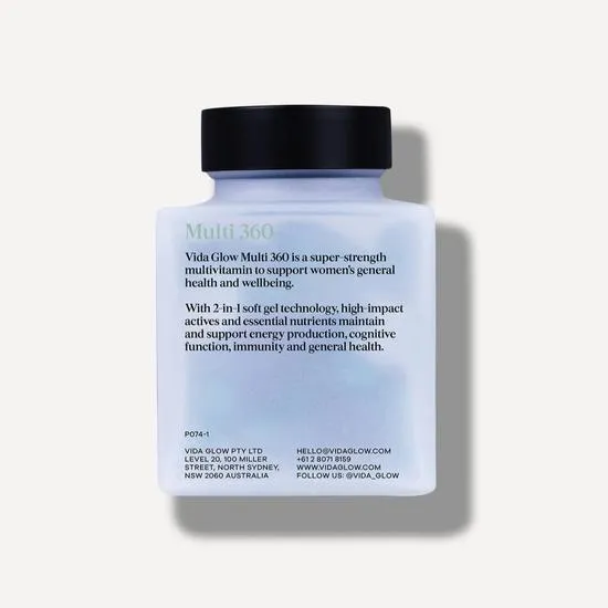 Vida Glow Multi 360 Capsules 30 Capsules