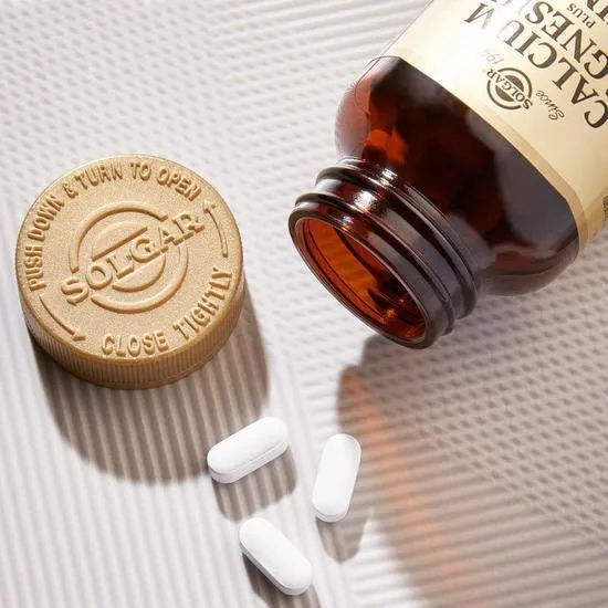 Solgar Calcium Magnesium Plus Zinc Tablets x100