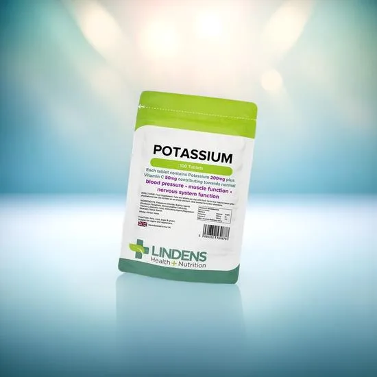 Lindens Potassium 200mg Tablets 100 Tablets