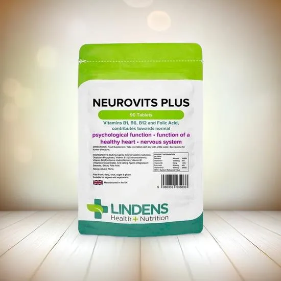 Lindens Neurovits Plus Tablets 90 Tablets