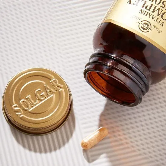 Solgar Vitamin B-Complex "50" High Potency Vegetable Capsules x50