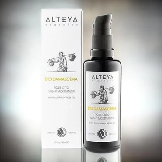 Alteya Organics Bio Damascena Rose Otto Night Moisturiser 50ml