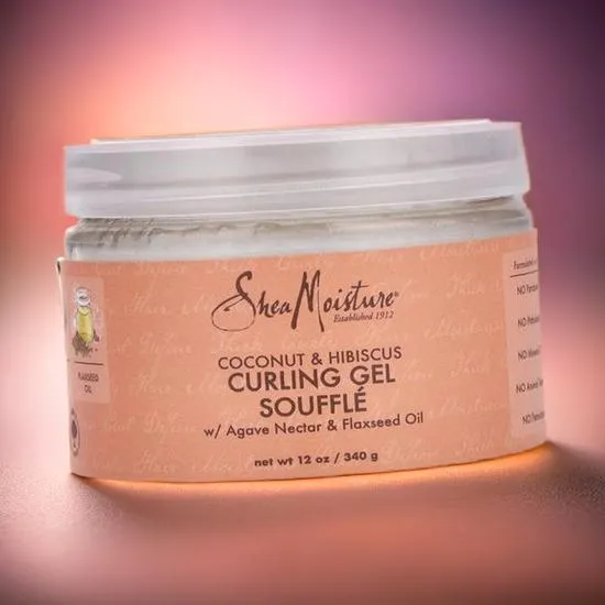 Shea Moisture Coconut & Hibiscus Curling Gel Souffle 12oz