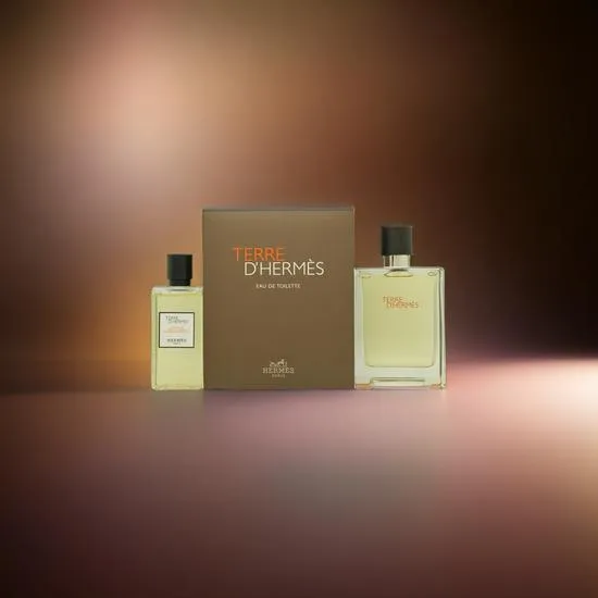 Hermès Terre d'Hermes Gift Set 100ml Eau De Toilette + 80ml Shower Gel