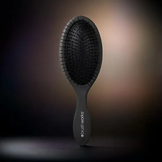 Brushworks Oval Detangling Hair Brush Pink