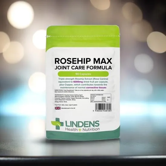 Lindens Rosehip Max Joint Care Formula Capsules 90 Capsules
