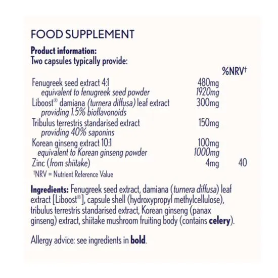 Higher Nature True Food Rekindle For Women Capsules 60 Capsules