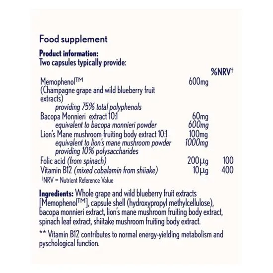 Higher Nature True Food Clarity For Women Capsules 60 Capsules