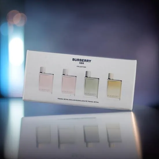 BURBERRY Miniature Gift Set Burberry Eau De Parfum 5ml + Burberry Her Eau De Toilette 5ml + Burberry Her London Dream 5ml