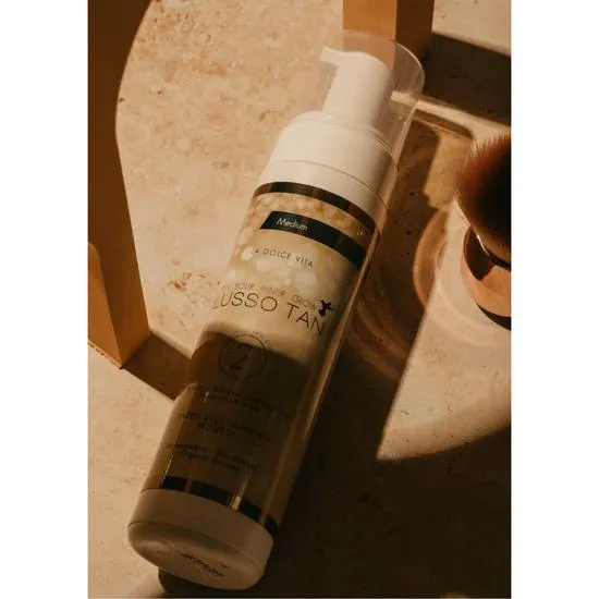 Lusso Tan Tinted Self Tanning Mousse Medium