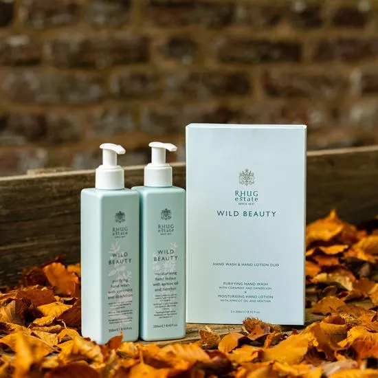 Rhug Wild Beauty Hand Wash & Lotion Duo Gift Box Set