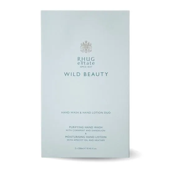 Rhug Wild Beauty Hand Wash & Lotion Duo Gift Box Set