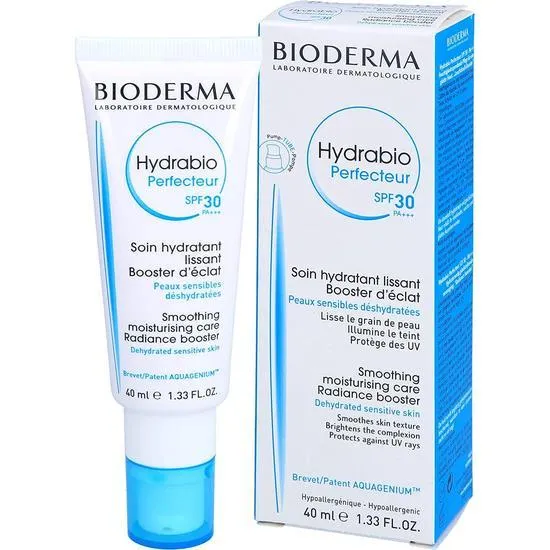 Bioderma Hydrabio Perfecteur SPF 30 Smoothing Moisturising Care Radiance Booster 40ml