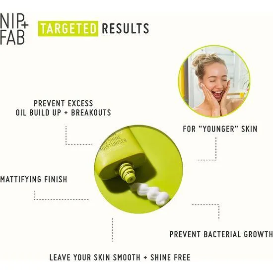 NIP+FAB Teen Skin Fix Zero Shine Moisturiser