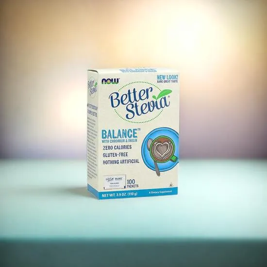 NOW Foods BetterStevia Balance With Chromium & Inulin 100