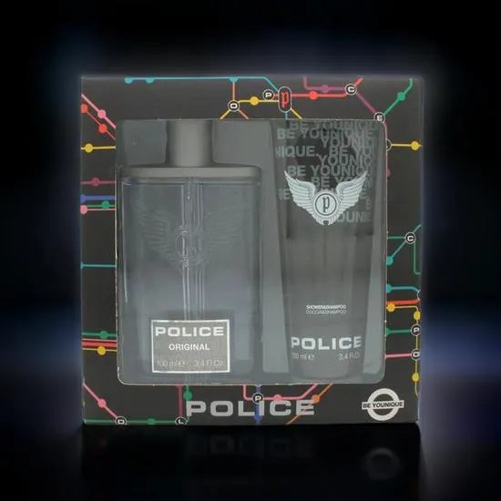 Police Original Gift Set 100ml Eau De Toilette + 100ml Shower Gel