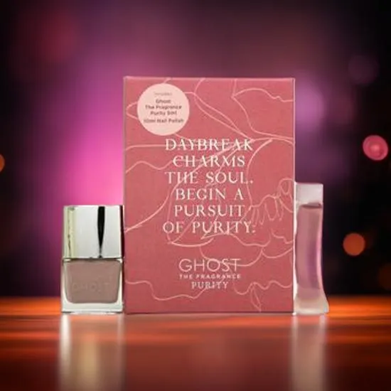 Ghost Purity Gift Set 5ml Eau De Toilette + 10ml Nail Polish