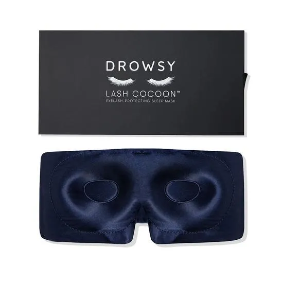 Drowsy Midnight Blue Eyelash Protecting Mask