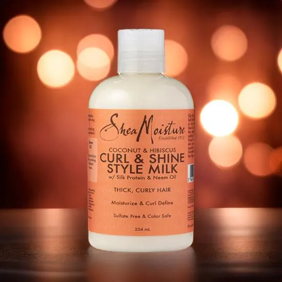 Shea Moisture Coconut & Hibiscus Curl & Style Milk 254ml