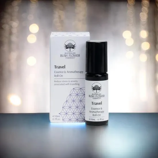Australian Bush Flower Essences Travel Essence & Aromatherapy Roll-on 10ml