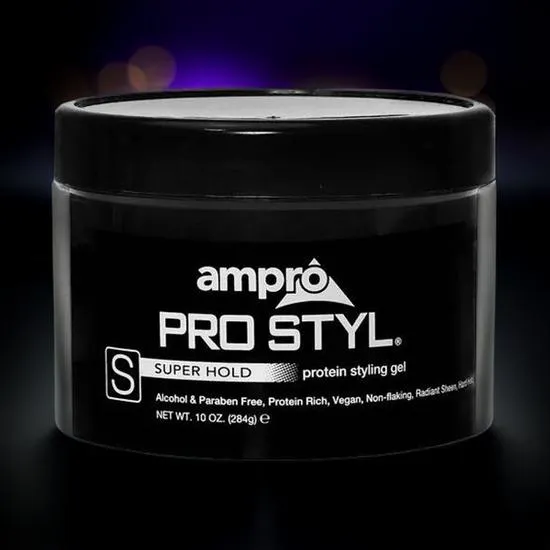 Ampro Pro Styl Super Hold Protein Styling Gel 15oz