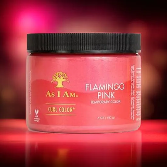 As I Am Curl Colour Flamingo Pink 6oz