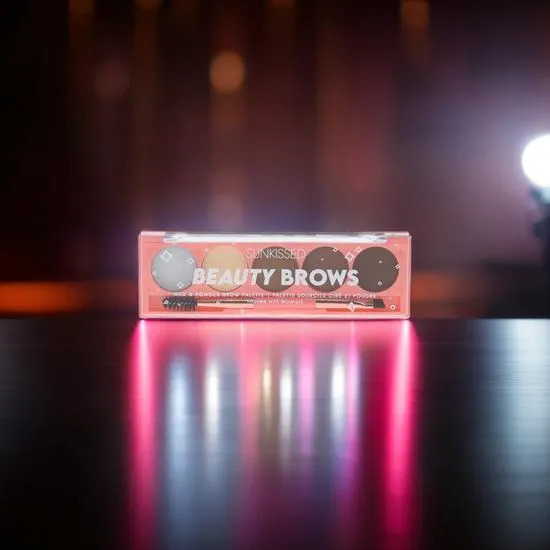 Sunkissed Beauty Brows Palette Brow Wax + Brow Powder 4 x 1g