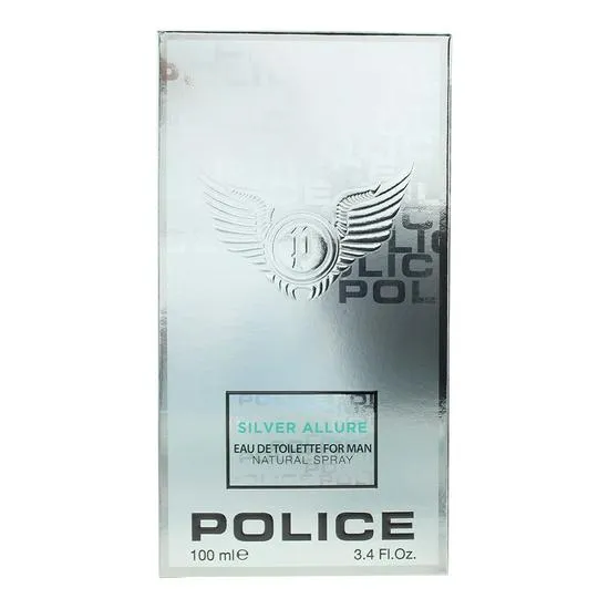 Police Silver Allure Man Eau De Toilette 100ml
