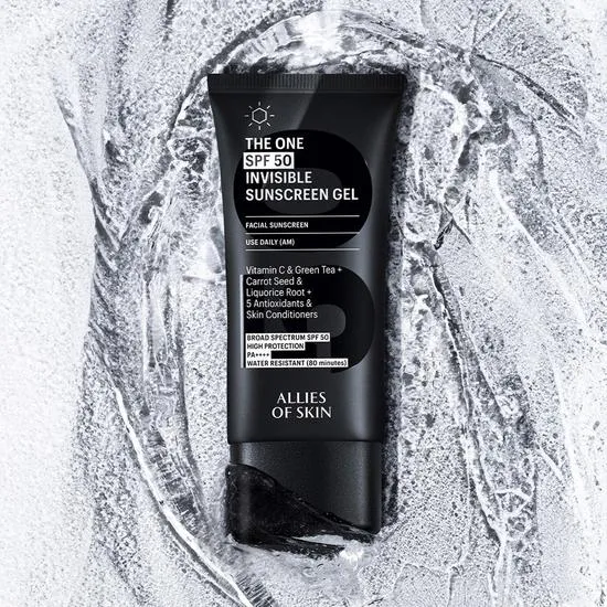 Allies of Skin The One SPF 50 Invisible Sunscreen Gel 20ml