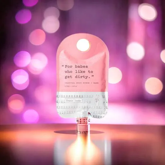 Frank Body Charcoal Body Scrub & Mask 140g