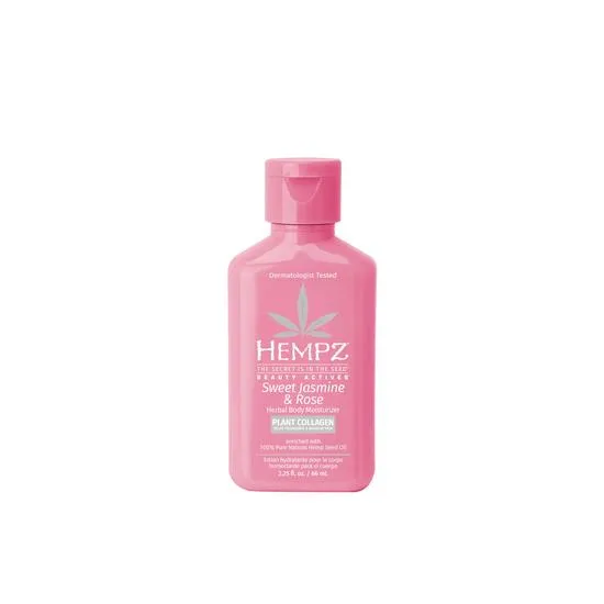 Hempz Sweet Jasmine & Rose Collagen Infused Herbal Body Moisturiser 66ml