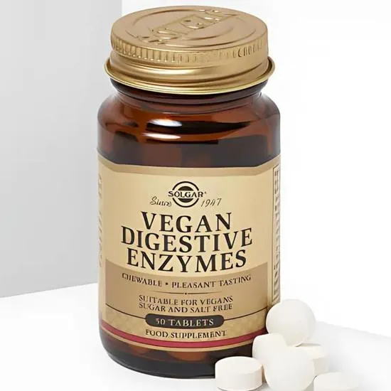 Solgar Vegan Digestive Enzymes Tablets 50 Tablets