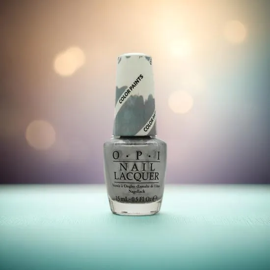 OPI Colour Paints Collection Nail Polish Silver Canvas Undercoat