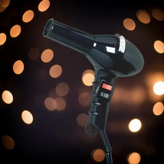 ETI Professional Salon Hair Dryer Turbodryer 2000 Black