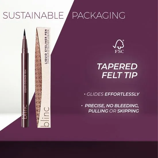 blinc Liquid Eyeliner Pen Soft Black / Regular size