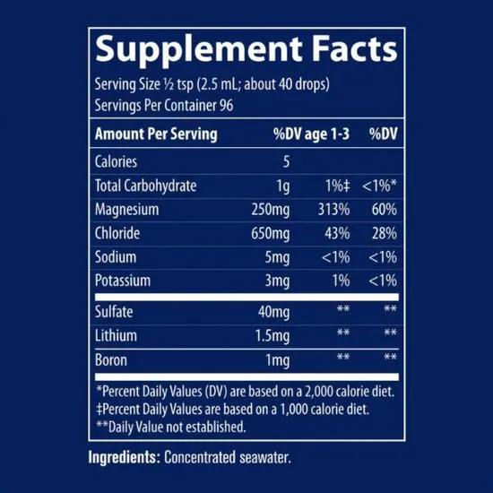 Trace Minerals ConcenTrace Trace Mineral Drops 118ml