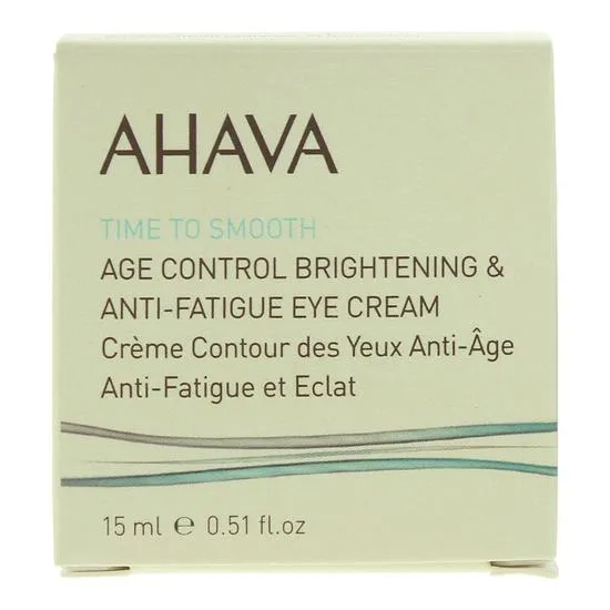 AHAVA Time To Smooth Age Control Brightening & Anti-Fatigue Eye Cream 15ml