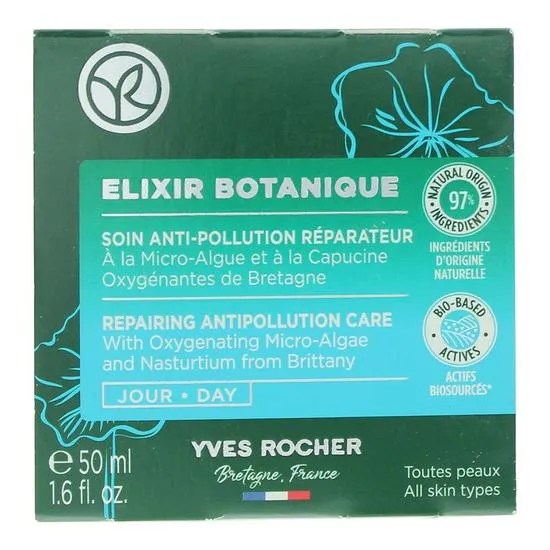 Yves Rocher Elixir Botanique Repairing Anti-Pollution Day Cream 50ml