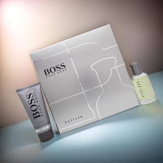 Hugo Boss Boss Bottled Gift Set 50ml Eau De Toilette + 100ml Shower Gel