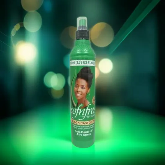 Sofn'Free Black Castor Oil Anti-Dandruff Afro Spray 350ml