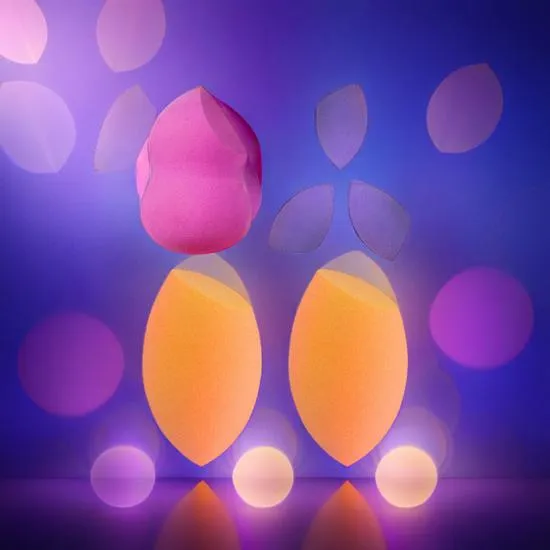 Brushworks HD Ultimate Complexion Makeup Sponge Set x4